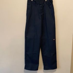 Boys Dickies dark blue pants